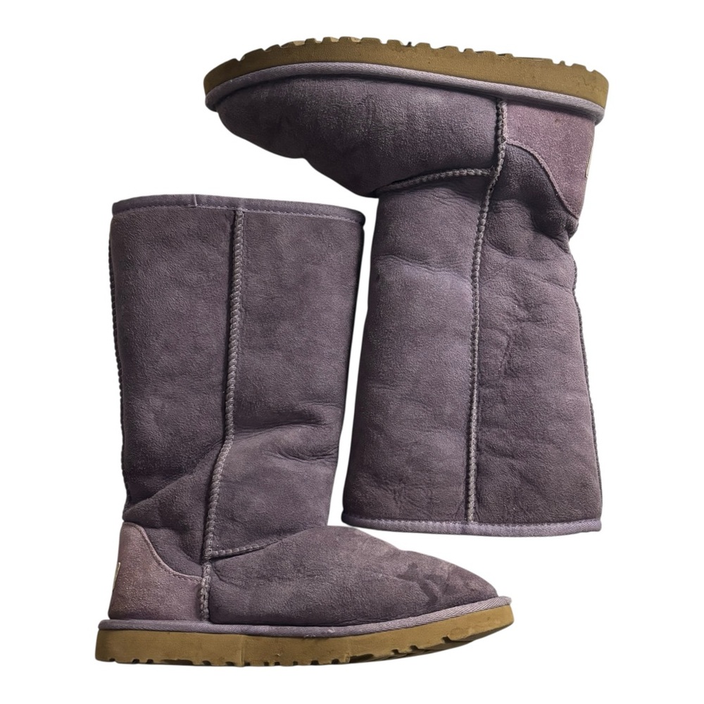 UGG Purple Suede Winter Boots
